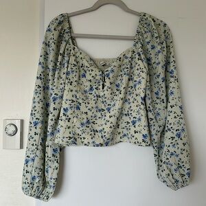Floral Long Sleeve Blouse